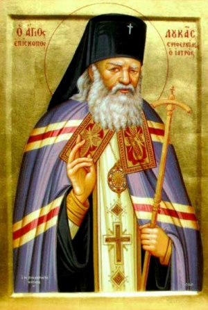 Moaştele Sfântului Luca al Crimeei la Biserica Răducanu
